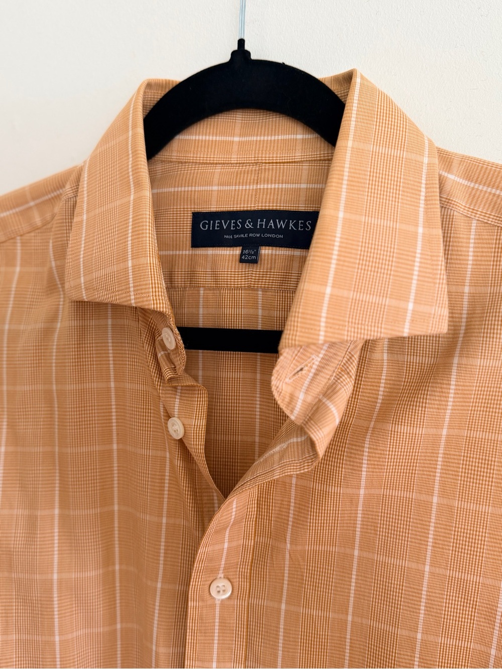 Like NEW Gieves & Hawkes Mens French Cuff button down.